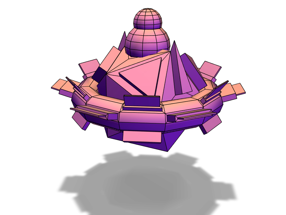 Alien Christmas Bauble - 3D design by Owen Knight on Dec 20, 2017 Alien Christmas Bauble - 3D design by Owen Knight on Dec 20, 2017
