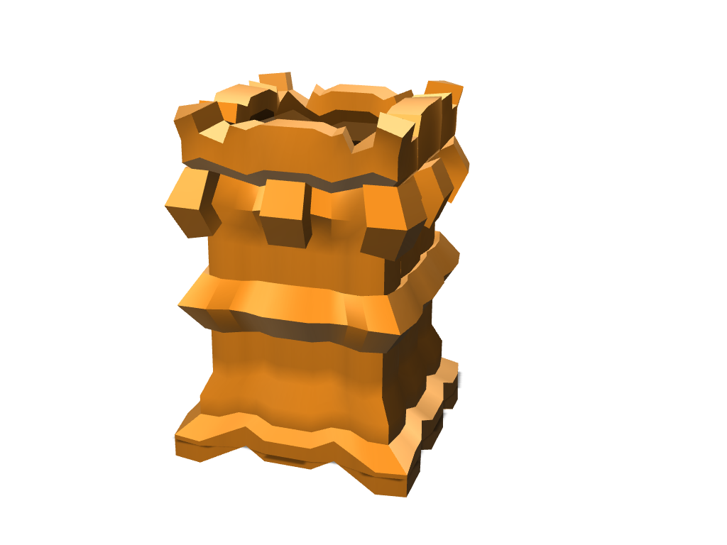 Castle Tower Vase/Planter - 3D design by Michael Popolizio on Aug 24, 2017 Castle Tower Vase/Planter - 3D design by Michael Popolizio on Aug 24, 2017