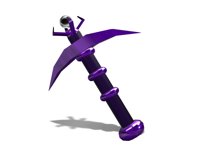 Nightmare Pickaxe - 3D design by K.K. Studios on Nov 9, 2017 Nightmare Pickaxe - 3D design by K.K. Studios on Nov 9, 2017