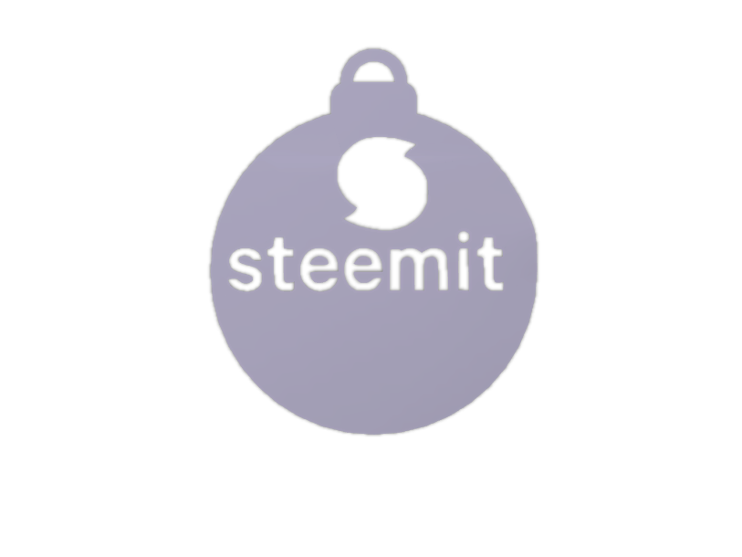 Steemit christmas deco 2 - 3D design by Peter Bock Nov 27, 2017 Steemit christmas deco 2 - 3D design by Peter Bock Nov 27, 2017