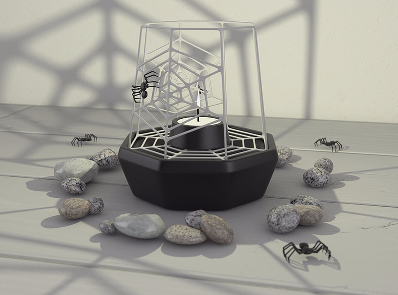 Spiderweb lantern - 3D design by VECTARY Oct 26, 2017 Spiderweb lantern - 3D design by VECTARY Oct 26, 2017