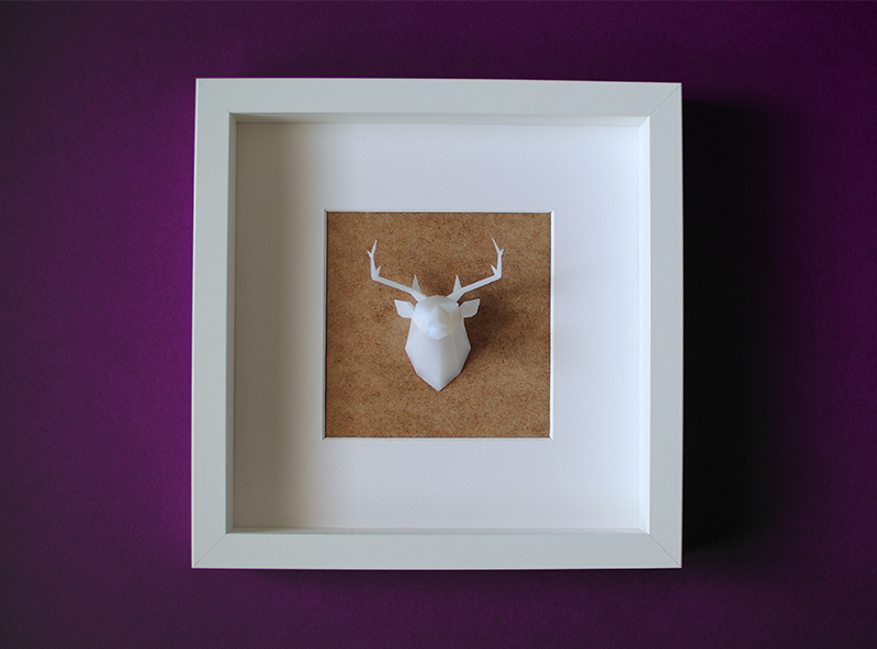 Lowpoly deer trophy - 3D design by VECTARY on Jun 14, 2017 Lowpoly deer trophy - 3D design by VECTARY on Jun 14, 2017