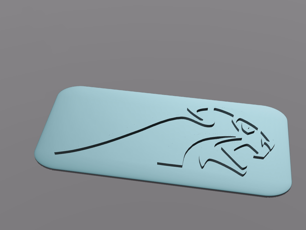 Puma - Jaguar on base. - 3D design by Bill Gozec on Oct 2, 2016 Puma - Jaguar on base. - 3D design by Bill Gozec on Oct 2, 2016