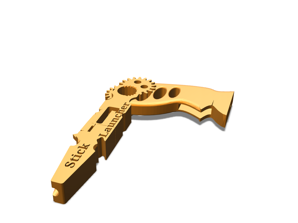 Stick launcher - 3D design by David Andrés on Nov 29, 2017 Stick launcher - 3D design by David Andrés on Nov 29, 2017