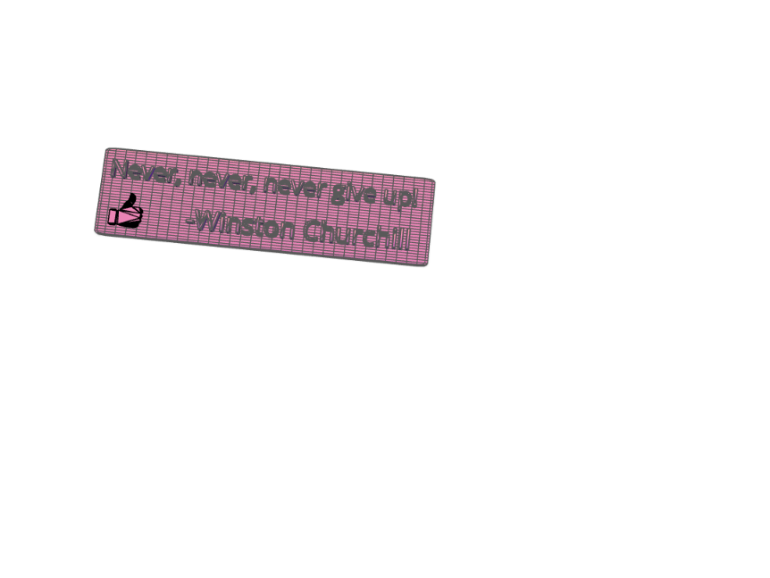 Positivity plaque - 3D design by bernadette.bizanjo Oct 9, 2017 Positivity plaque - 3D design by bernadette.bizanjo Oct 9, 2017