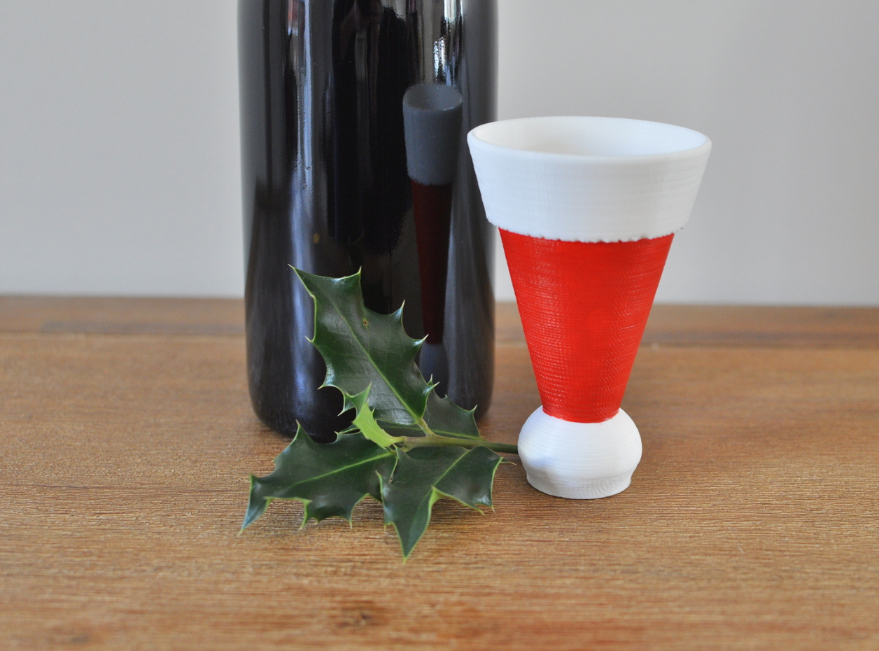 Santa's hat glass - 3D design by thibaud.juin Dec 10, 2017 Santa's hat glass - 3D design by thibaud.juin Dec 10, 2017