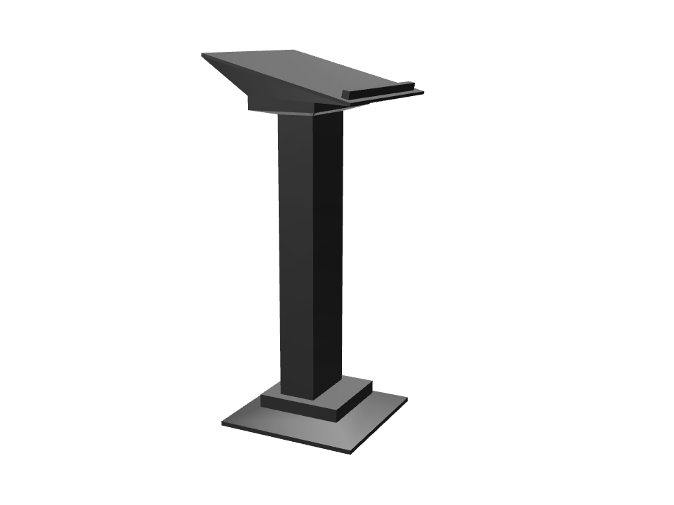 lectern #1 - 3D design by Andy Klement Jul 23, 2017 lectern #1 - 3D design by Andy Klement Jul 23, 2017