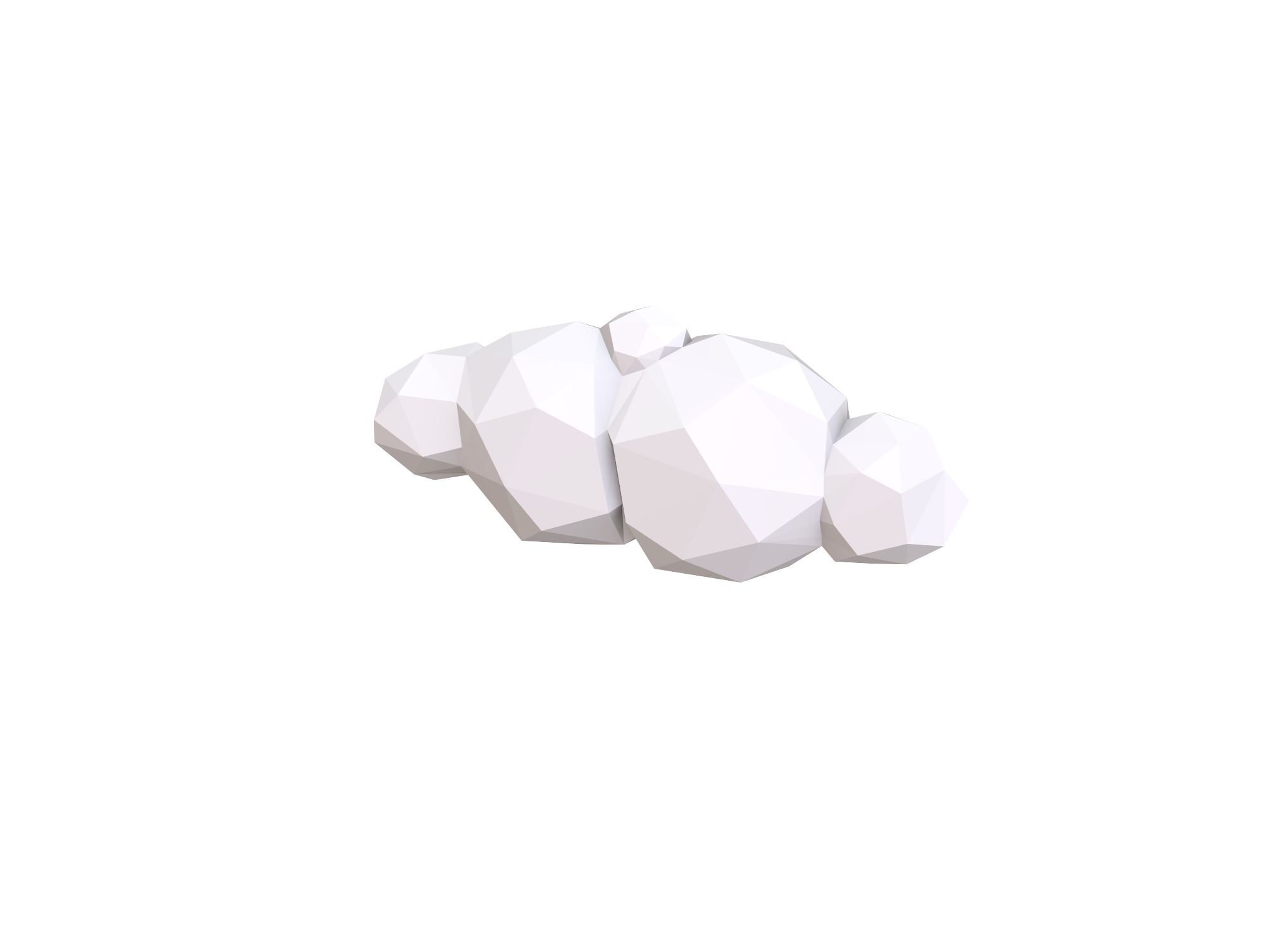 Low poly cloud - 3D design by assets Jun 4, 2018 Low poly cloud - 3D design by assets Jun 4, 2018