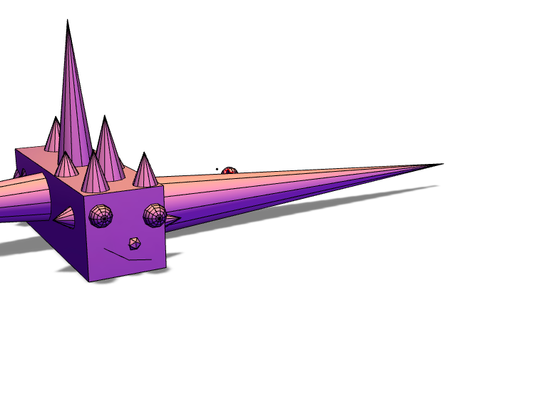 spiky-Ella - 3D design by elshea27 on Nov 27, 2017 spiky-Ella - 3D design by elshea27 on Nov 27, 2017