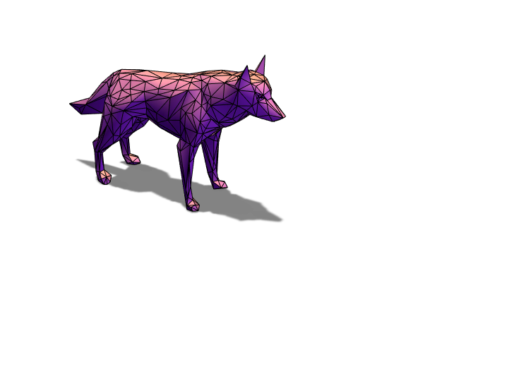 Low Poly Wolf Edit - 3D design by Arabella May 12, 2018 Low Poly Wolf Edit - 3D design by Arabella May 12, 2018