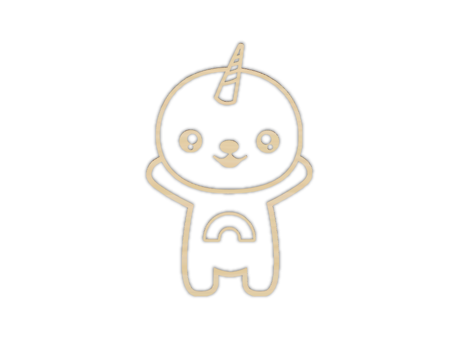 Slothicorn Kawai Logo - 3D design by Peter Bock Mar 28, 2018 Slothicorn Kawai Logo - 3D design by Peter Bock Mar 28, 2018