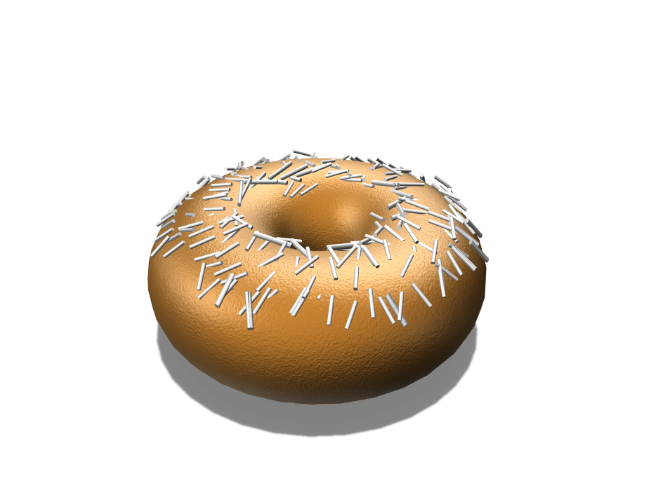 donut - 3D design by Lena Oct 12, 2017 donut - 3D design by Lena Oct 12, 2017