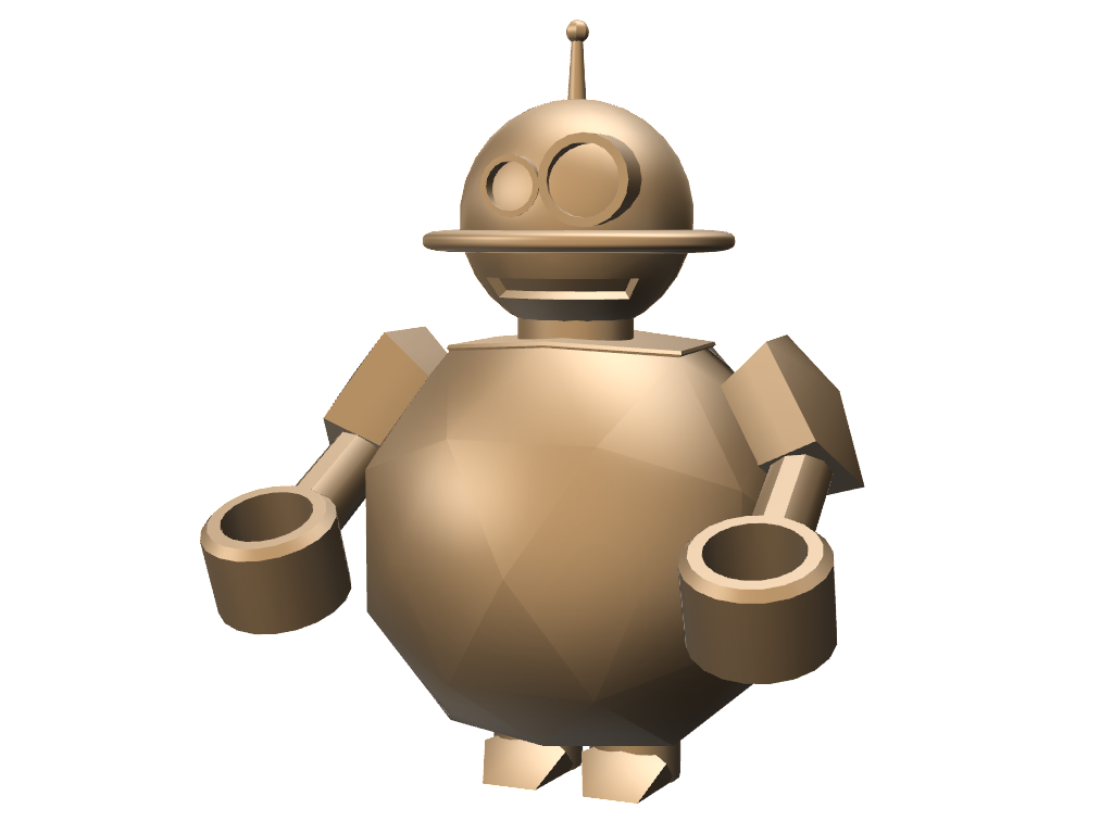 ROBOT TOOTHBRUSH & PEN HOLDER - 3D design by TED3D on Sep 16, 2017 ROBOT TOOTHBRUSH & PEN HOLDER - 3D design by TED3D on Sep 16, 2017