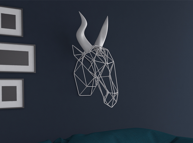 Bubal | Animal Trophy - 3D design by VECTARY May 4, 2017 Bubal | Animal Trophy - 3D design by VECTARY May 4, 2017