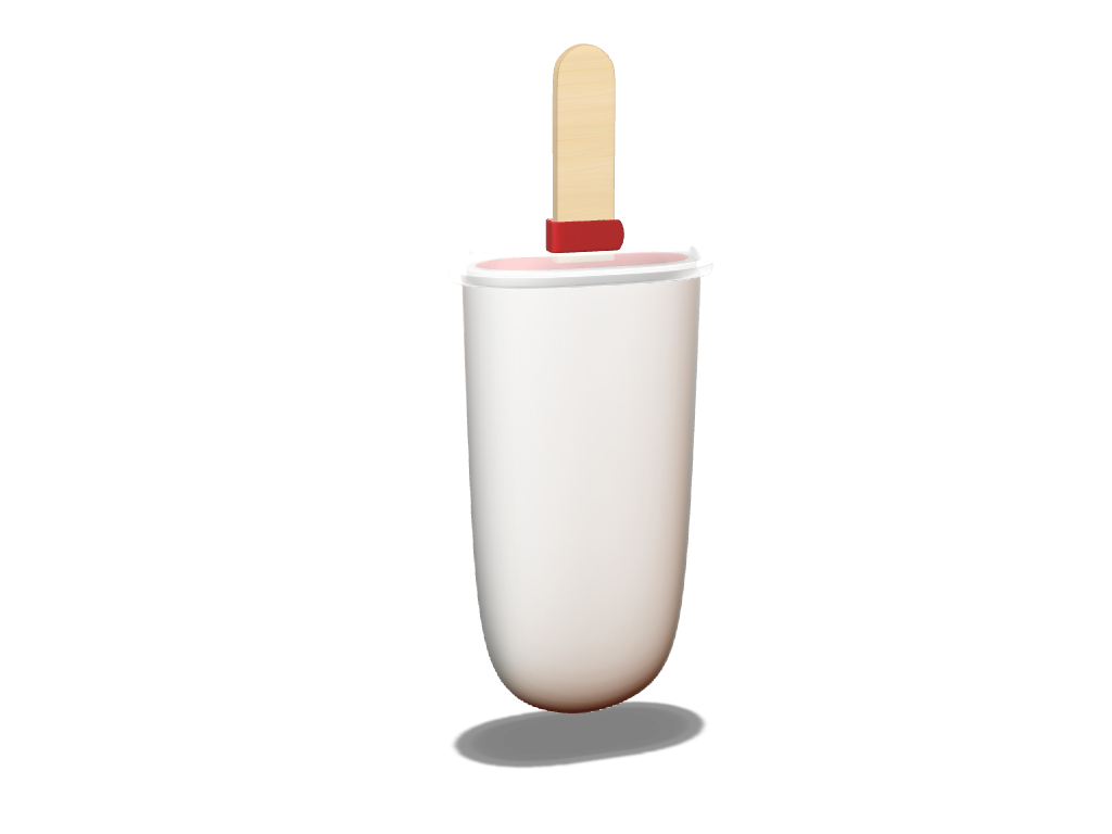 Popsicle mold - 3D design by Johnnyal Aug 23, 2016 Popsicle mold - 3D design by Johnnyal Aug 23, 2016