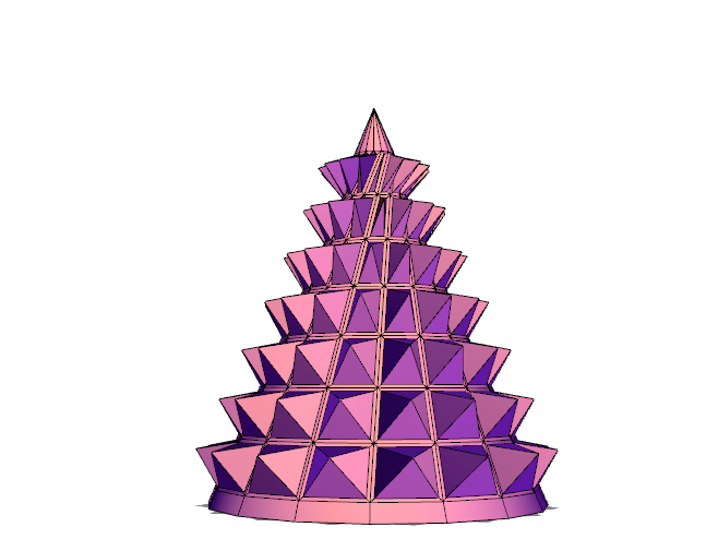 XMas Twisted Tree - 3D design by my.49.reia Dec 6, 2017 XMas Twisted Tree - 3D design by my.49.reia Dec 6, 2017