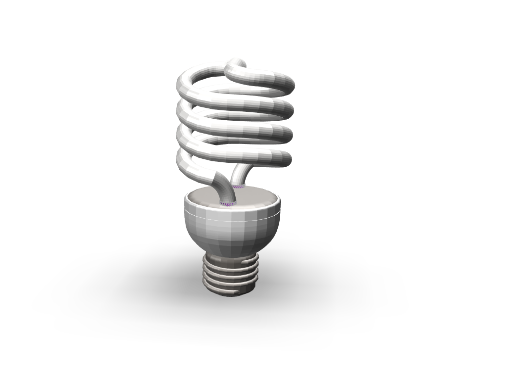 CFL Bulb - 3D design by Nedelcho Kralev Mar 16, 2018 CFL Bulb - 3D design by Nedelcho Kralev Mar 16, 2018