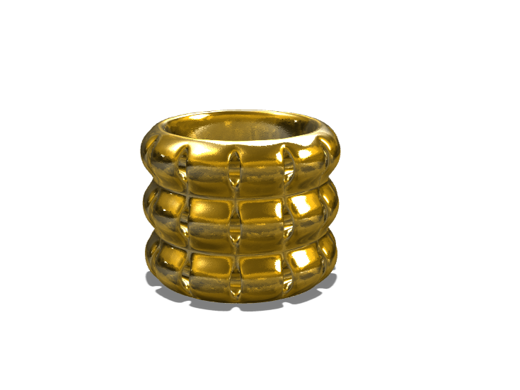 Golden bracelet: Design #1 - 3D design by Dylan Manion Nov 10, 2017 Golden bracelet: Design #1 - 3D design by Dylan Manion Nov 10, 2017