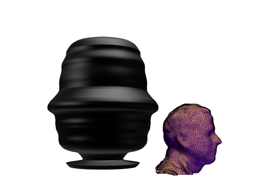 3D scan head silhouette vase - 3D design by Andy Klement on Oct 6, 2017 3D scan head silhouette vase - 3D design by Andy Klement on Oct 6, 2017