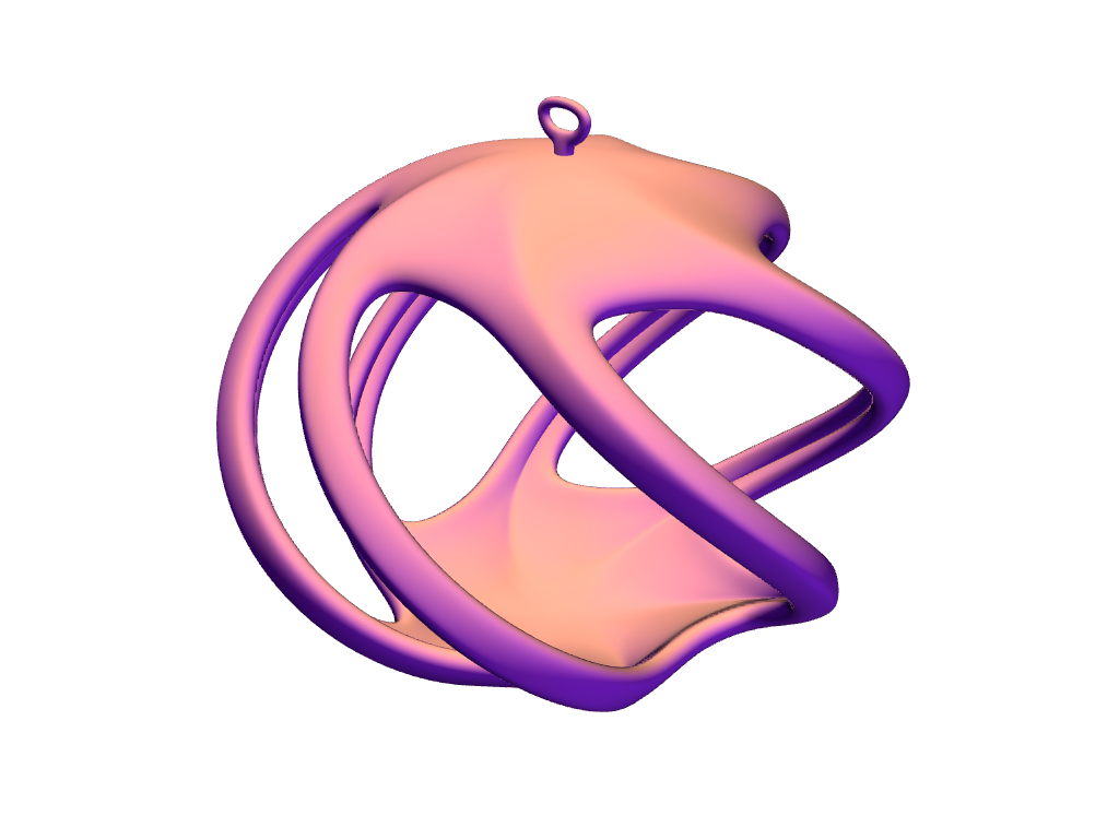 Twirly Elegant Bauble - 3D design by VECTARY Dec 12, 2017 Twirly Elegant Bauble - 3D design by VECTARY Dec 12, 2017