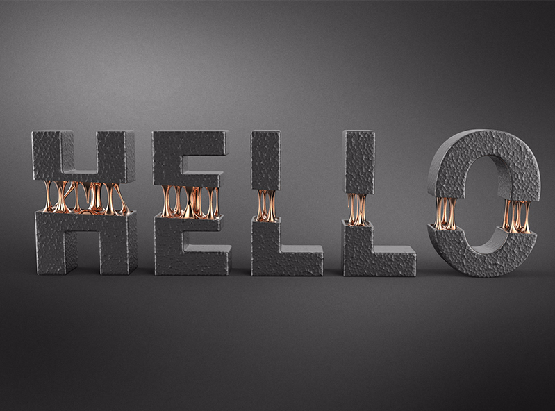 HELLO | Google Fonts plugin - 3D design by VECTARY on Jul 26, 2017 HELLO | Google Fonts plugin - 3D design by VECTARY on Jul 26, 2017