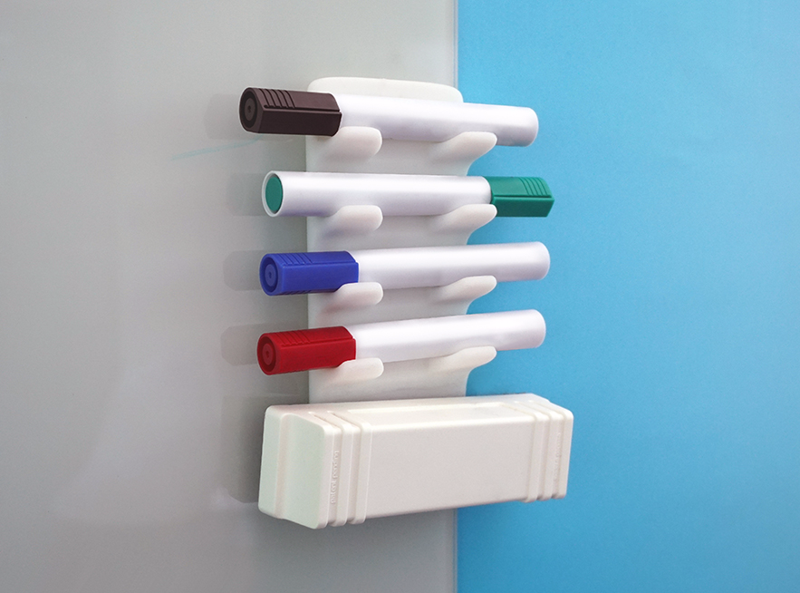 Whiteboard marker holder - 3D design by Adrian Aug 4, 2017 Whiteboard marker holder - 3D design by Adrian Aug 4, 2017