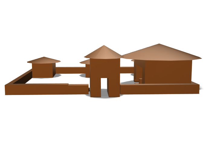 Okonkwo's compound - 3D design by mreed7787 Feb 13, 2018 Okonkwo's compound - 3D design by mreed7787 Feb 13, 2018