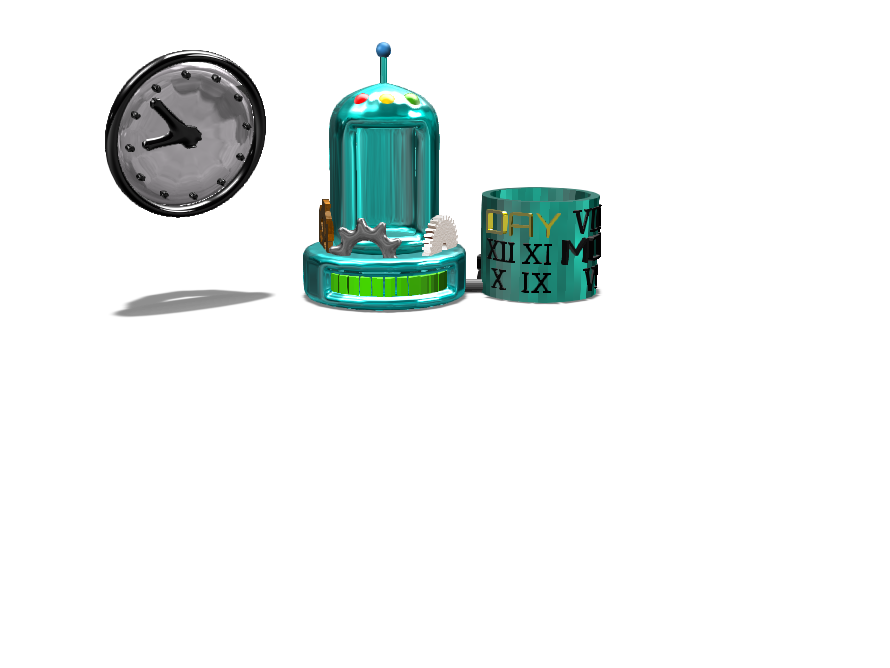 Time Machine Stationery Holder - 3D design by LEGEND OF LONK Jun 1, 2018 Time Machine Stationery Holder - 3D design by LEGEND OF LONK Jun 1, 2018