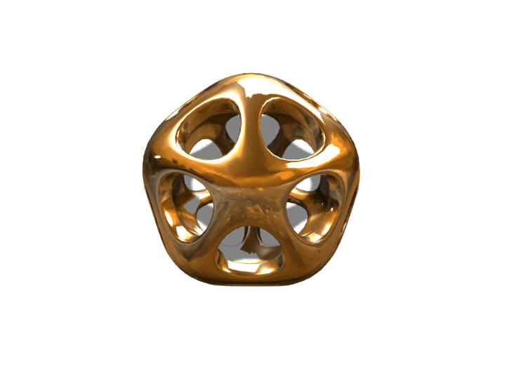 Organic Pendant - 3D design by Dan O'Connell on Sep 15, 2017 Organic Pendant - 3D design by Dan O'Connell on Sep 15, 2017