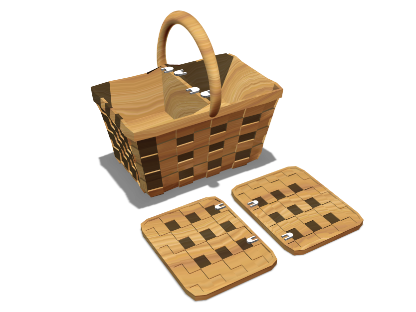 Picnic Basket - 3D design by Rei.T Oct 8, 2017 Picnic Basket - 3D design by Rei.T Oct 8, 2017