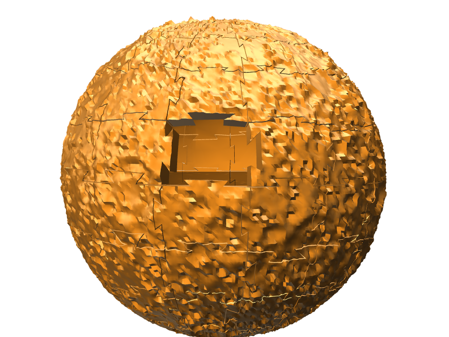 Hollow Moon 3D puzzle - 3D design by Peter Bock May 22, 2018 Hollow Moon 3D puzzle - 3D design by Peter Bock May 22, 2018