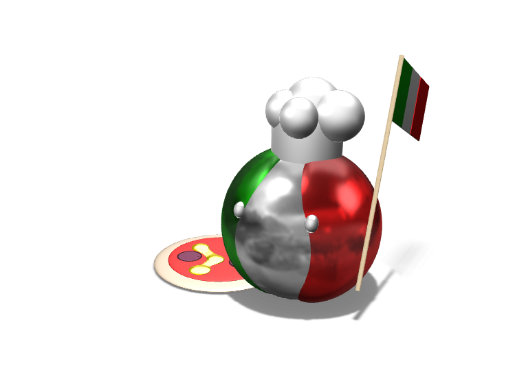 Italyball - 3D design by Lars_Varjøtie Oct 17, 2017 Italyball - 3D design by Lars_Varjøtie Oct 17, 2017