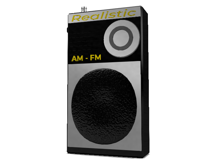 Custom Made Transistor Radio - 3D design by Mr_John Apr 24, 2018 Custom Made Transistor Radio - 3D design by Mr_John Apr 24, 2018