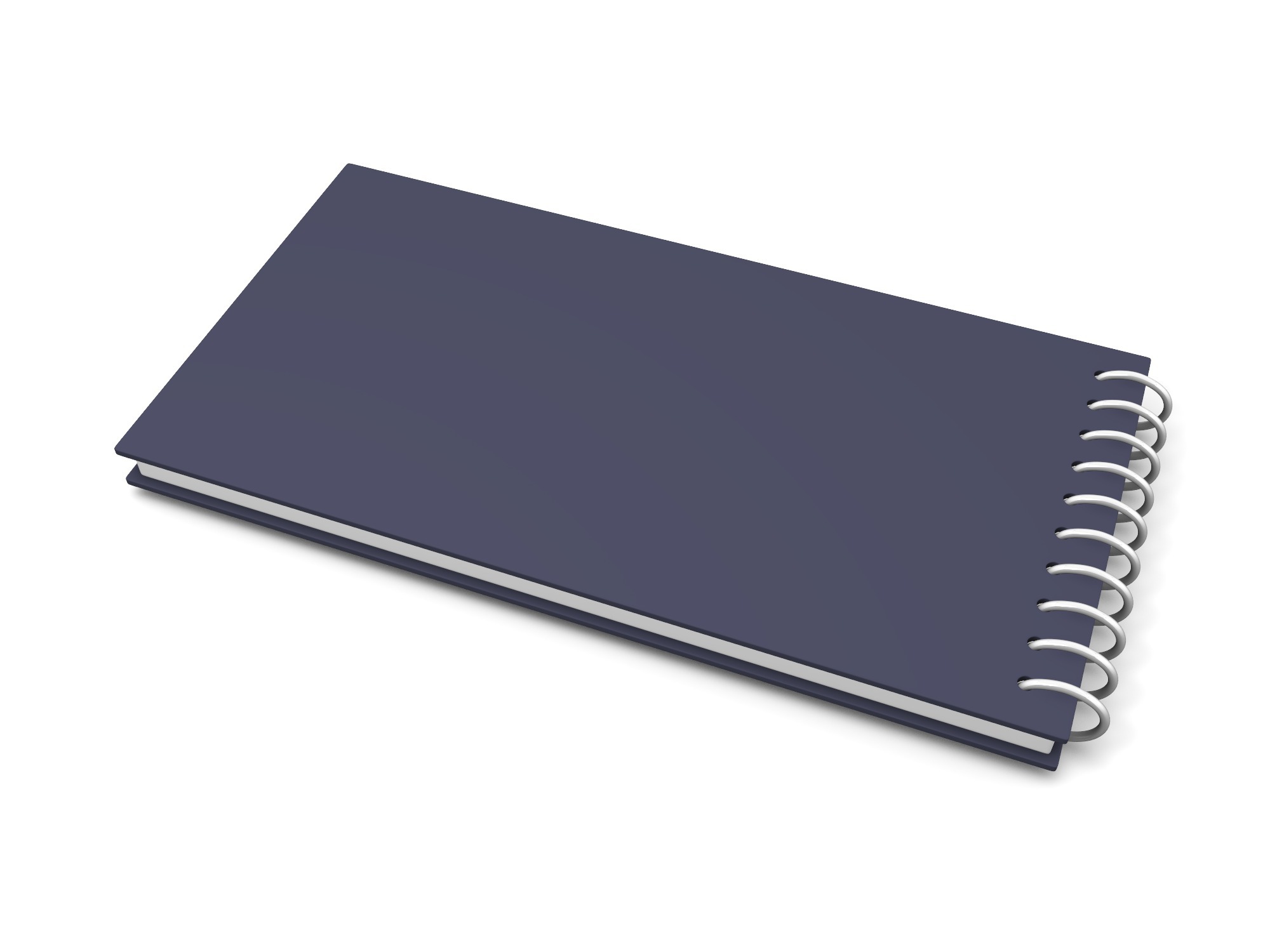 Small notebook with spiral binding - 3D design by Vectary assets on Aug 14, 2018 Small notebook with spiral binding - 3D design by Vectary assets on Aug 14, 2018