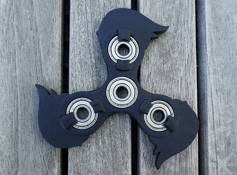 Trump fidget spinner | Covfefe - 3D design by Mirka Biel Jun 5, 2017 Trump fidget spinner | Covfefe - 3D design by Mirka Biel Jun 5, 2017