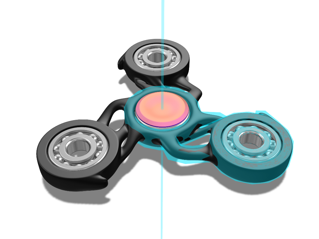 Fidget Spinner - 3D design by Andy Klement Jun 14, 2017 Fidget Spinner - 3D design by Andy Klement Jun 14, 2017