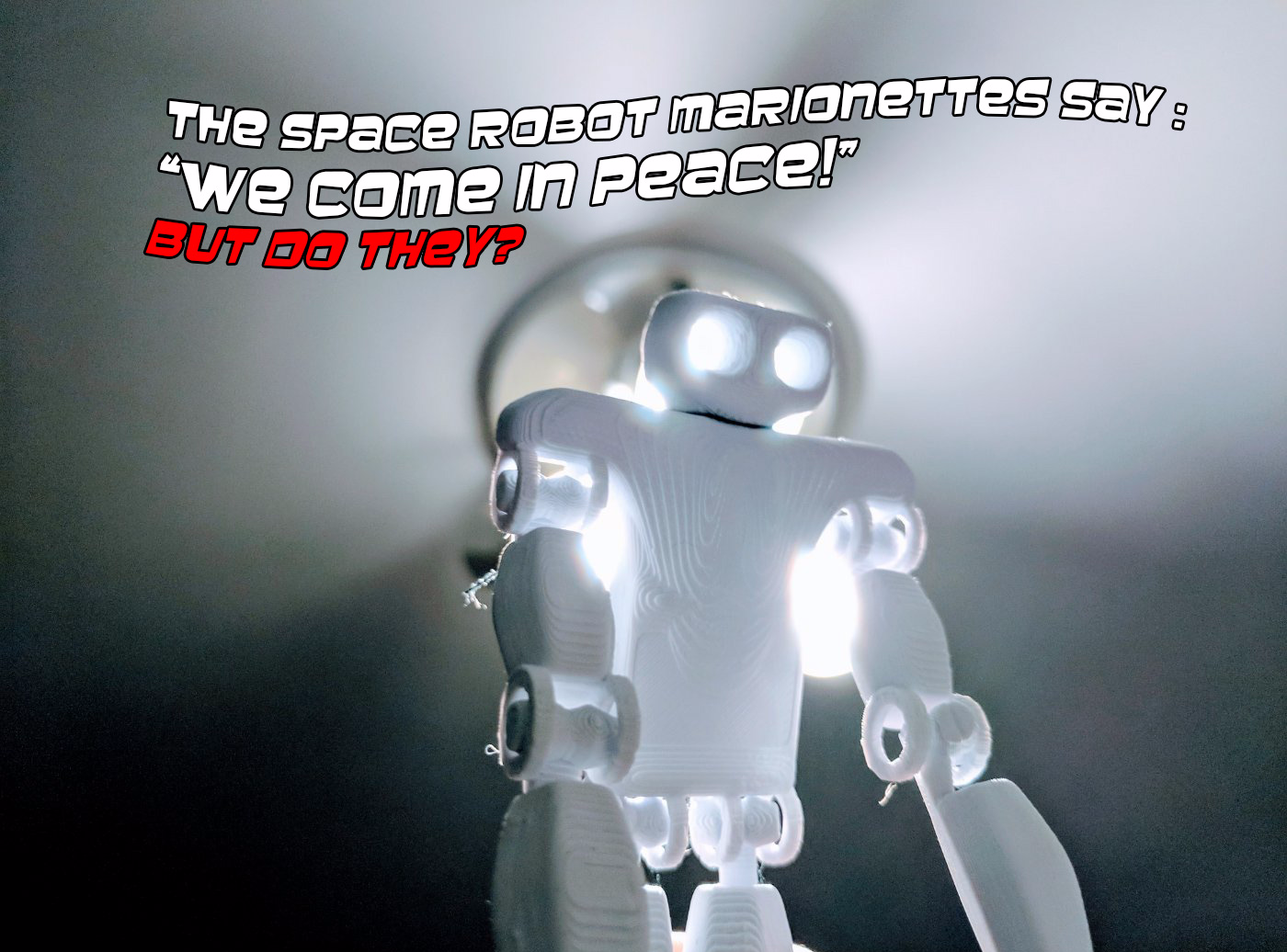 Space Robot Marionettes - 3D design by Clockspring Sep 30, 2017 Space Robot Marionettes - 3D design by Clockspring Sep 30, 2017
