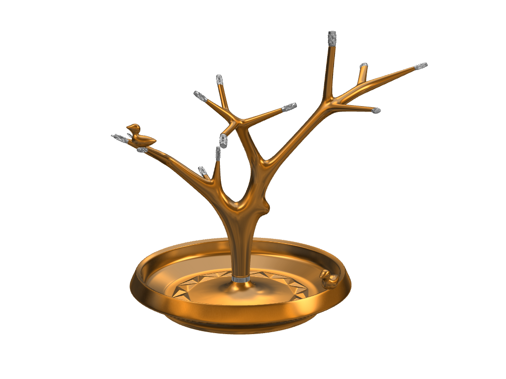 Christmas jewelry stand - 3D design by VECTARY on Nov 30, 2017 Christmas jewelry stand - 3D design by VECTARY on Nov 30, 2017