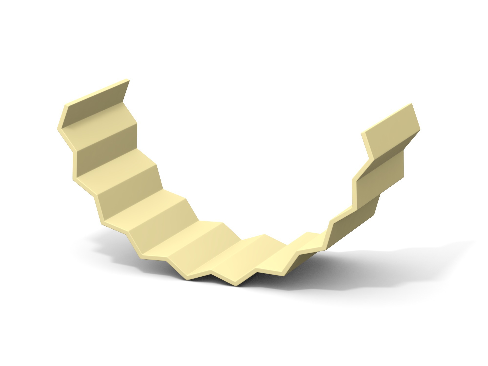 Zig-zag Semicircle from from "Zig - zag Shapes" collection - 3D design by Vectary assets Feb 4, 2019 Zig-zag Semicircle from from "Zig - zag Shapes" collection - 3D design by Vectary assets Feb 4, 2019
