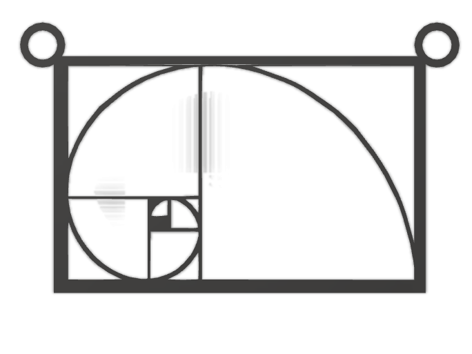FIBONACCI SPIRAL PENDANT mod corner clasps x2 - 3D design by naomi.kendall Sep 11, 2017 FIBONACCI SPIRAL PENDANT mod corner clasps x2 - 3D design by naomi.kendall Sep 11, 2017