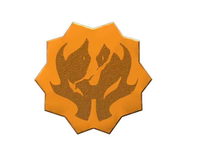Spells of Genesis Boss token - 3D design by Peter Bock May 19, 2018 Spells of Genesis Boss token - 3D design by Peter Bock May 19, 2018