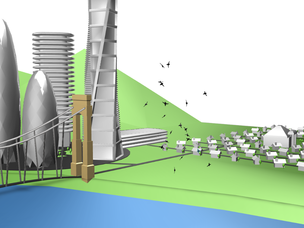 Small Village in nowhere 12 - 3D design by Andy Klement on Jun 29, 2017 Small Village in nowhere 12 - 3D design by Andy Klement on Jun 29, 2017