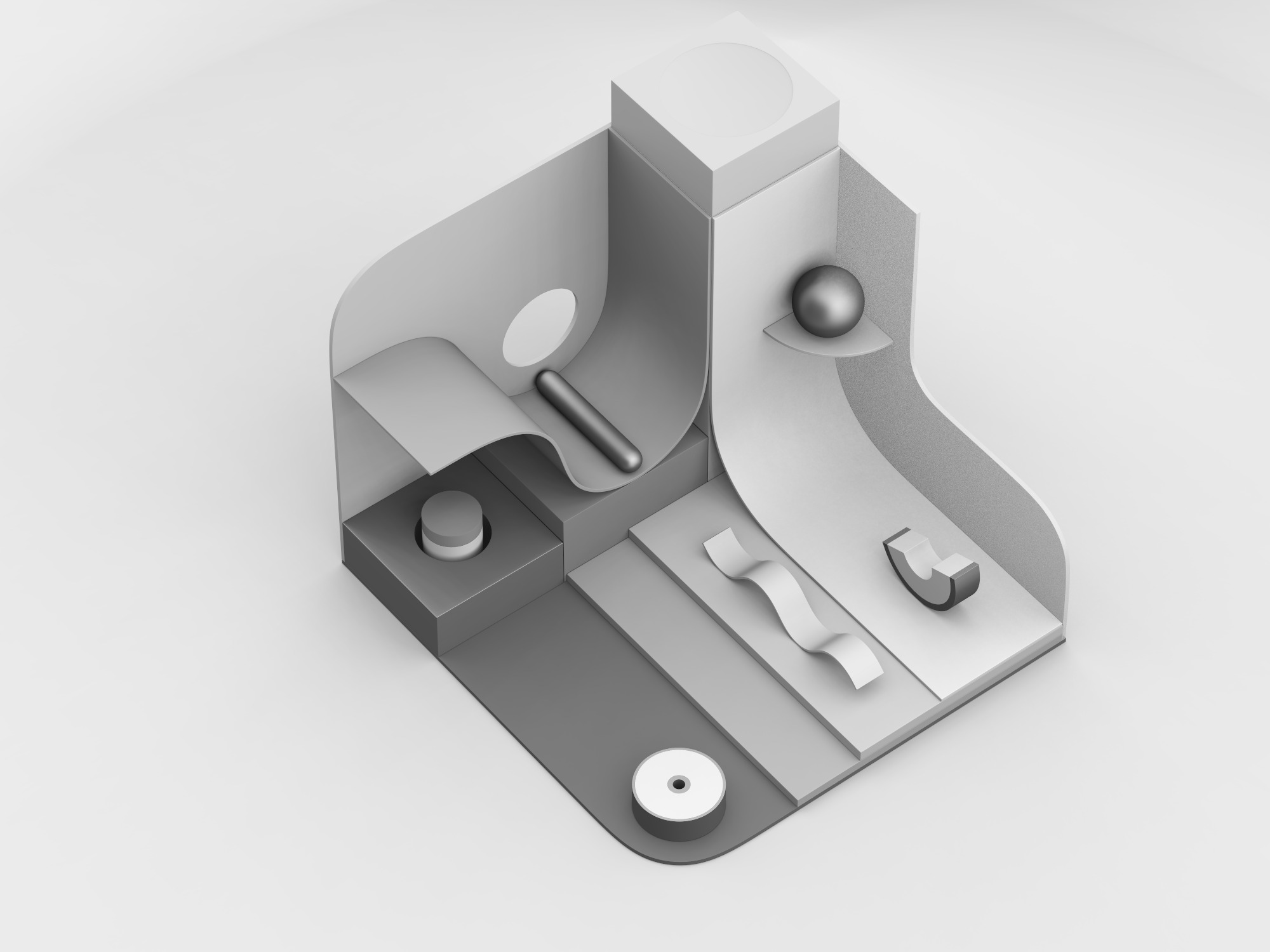 Abstract 3D composition – color the scene (copy) (copy) - 3D design by Alex Mensak Dec 16, 2018 Abstract 3D composition – color the scene (copy) (copy) - 3D design by Alex Mensak Dec 16, 2018