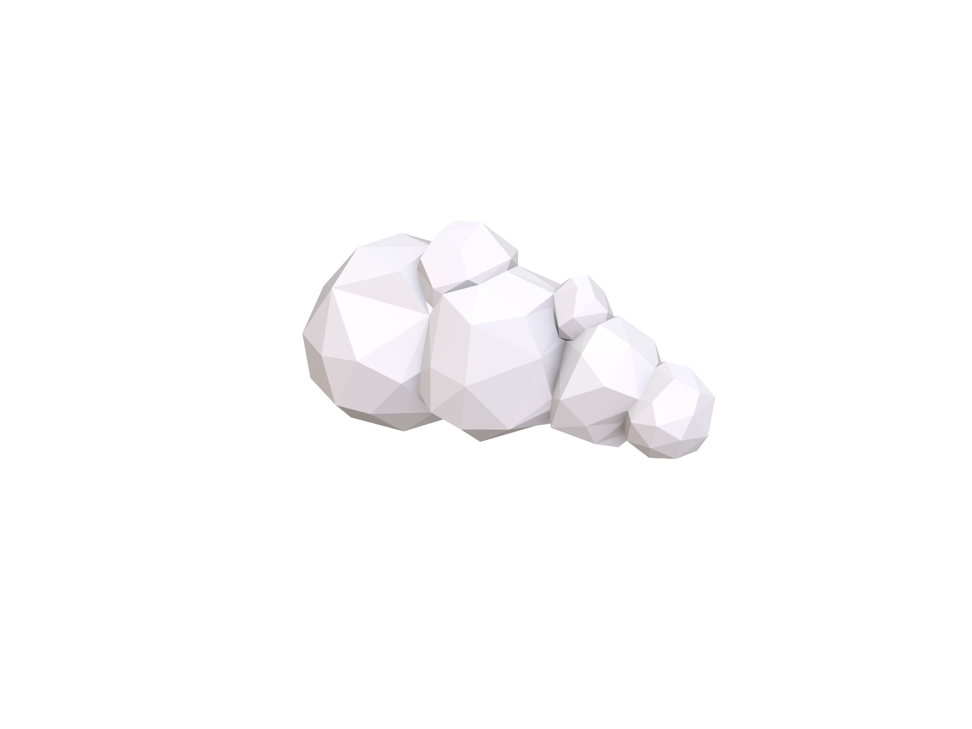 Low poly cloud - 3D design by assets Jun 4, 2018 Low poly cloud - 3D design by assets Jun 4, 2018
