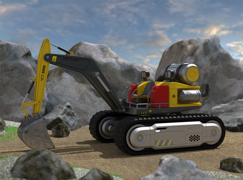 Excavator - 3D design by VECTARY projects Jun 20, 2019 Excavator - 3D design by VECTARY projects Jun 20, 2019