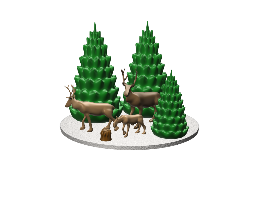 Reindeer Night - 3D design by jonas.nasstrom on Dec 18, 2017 Reindeer Night - 3D design by jonas.nasstrom on Dec 18, 2017