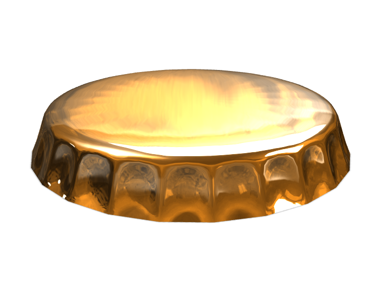 Bottle cap - 3D design by ilmar3designs on Nov 7, 2017 Bottle cap - 3D design by ilmar3designs on Nov 7, 2017