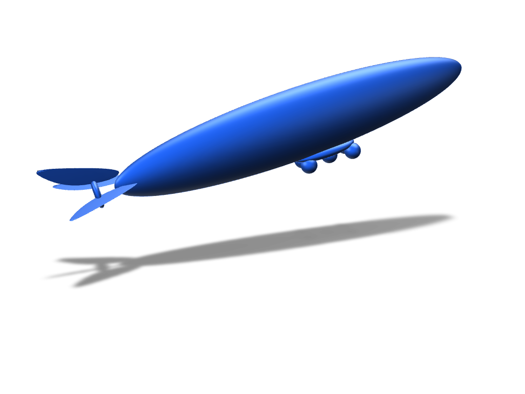 Blimp - 3D design by 352892251 on Jan 18, 2018 Blimp - 3D design by 352892251 on Jan 18, 2018