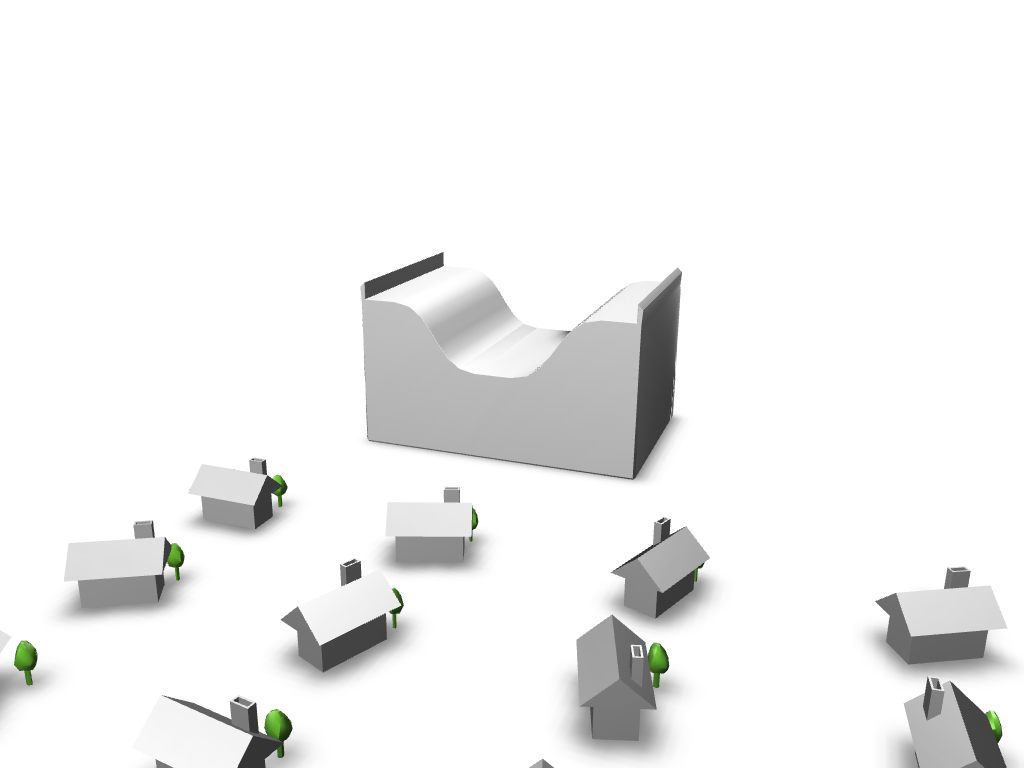Small Village in nowhere 5 - 3D design by Mirka Biel Jun 28, 2017 Small Village in nowhere 5 - 3D design by Mirka Biel Jun 28, 2017
