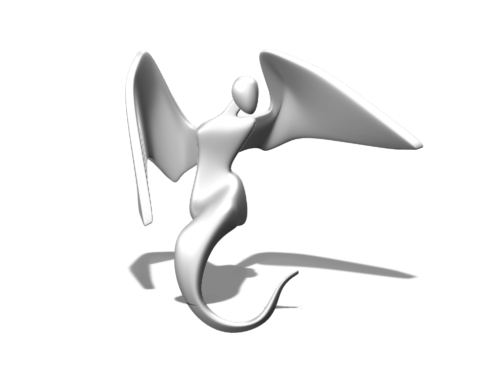 Angel Stocking 2 - 3D design by corvidaesign on Nov 20, 2017 Angel Stocking 2 - 3D design by corvidaesign on Nov 20, 2017